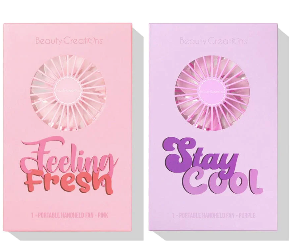 Ventilador Portatil de mano Feeling Fresh - Beauty Creations