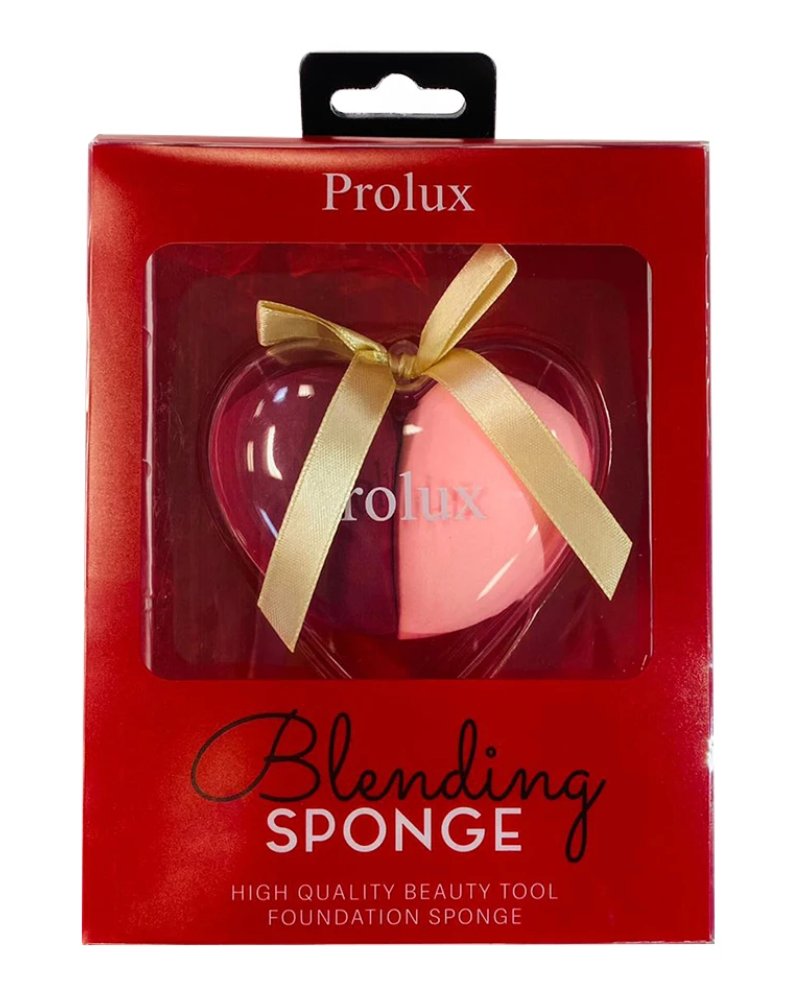 PROLUX - Heart Shaped Duo Blending Sponge – Doll Lashes Cosmetics Store