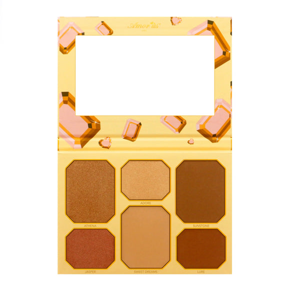 AMORUS- Golden Fever Contour and Highlight palette