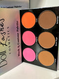 DOLL LASHES - Blush and Contour Palette