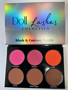 DOLL LASHES - Blush and Contour Palette