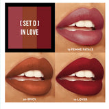 ITALIA DELUXE  - Sexy Trio Satin Lipstick Sets