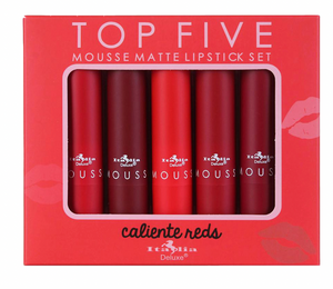 ITALIA DELIXE - Mousse Matte Lipstick  - TOP FIVE SETS