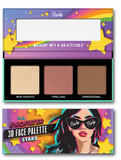 RUDE COSMETICS -NoFilter 3D Face Palette - Stars