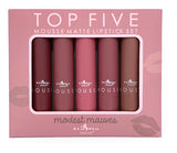 ITALIA DELIXE - Mousse Matte Lipstick  - TOP FIVE SETS